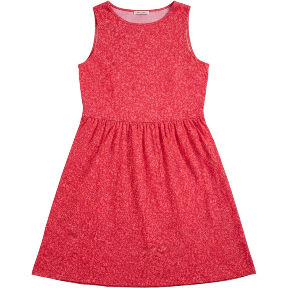 Terra & Sky 3X Pink Floral Sleeveless Fit Flare Midi Dress Plus Size Casual
